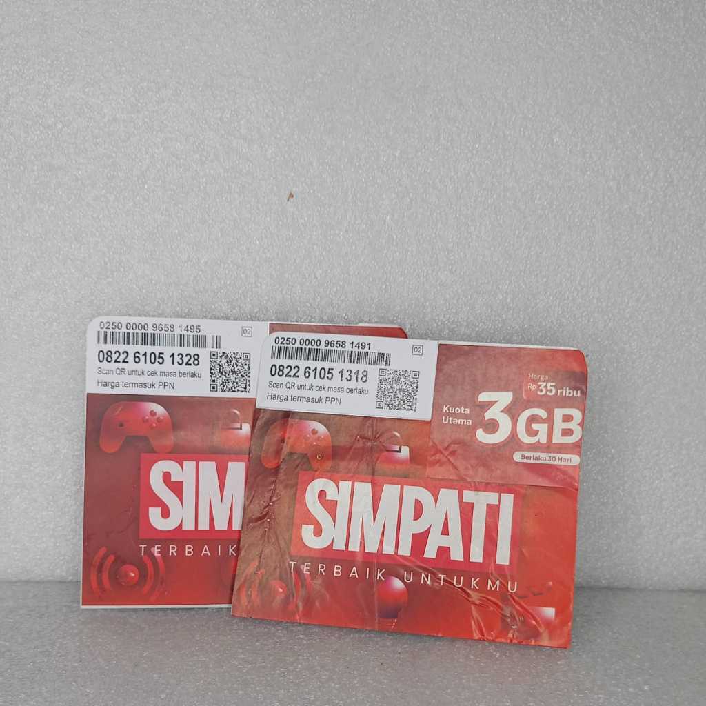 KARTU PERDANA TELKOMSEL KUOTA 3GB - BYU 3GB NASIONAL - TELKOM SIMPATI KUOTA INTERNET MURAH