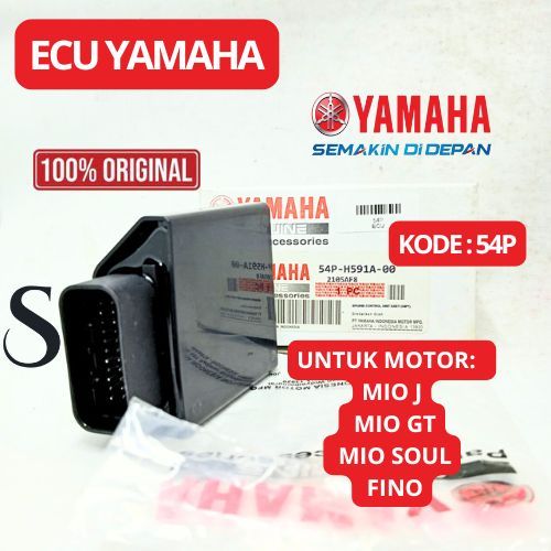 ECU KODE 54P BERKUALITAS ASLI YAMAHA UNTUK MIO J,MIO GT,MIO SOUL,FINO, ECU ORI 100% YAMAHA