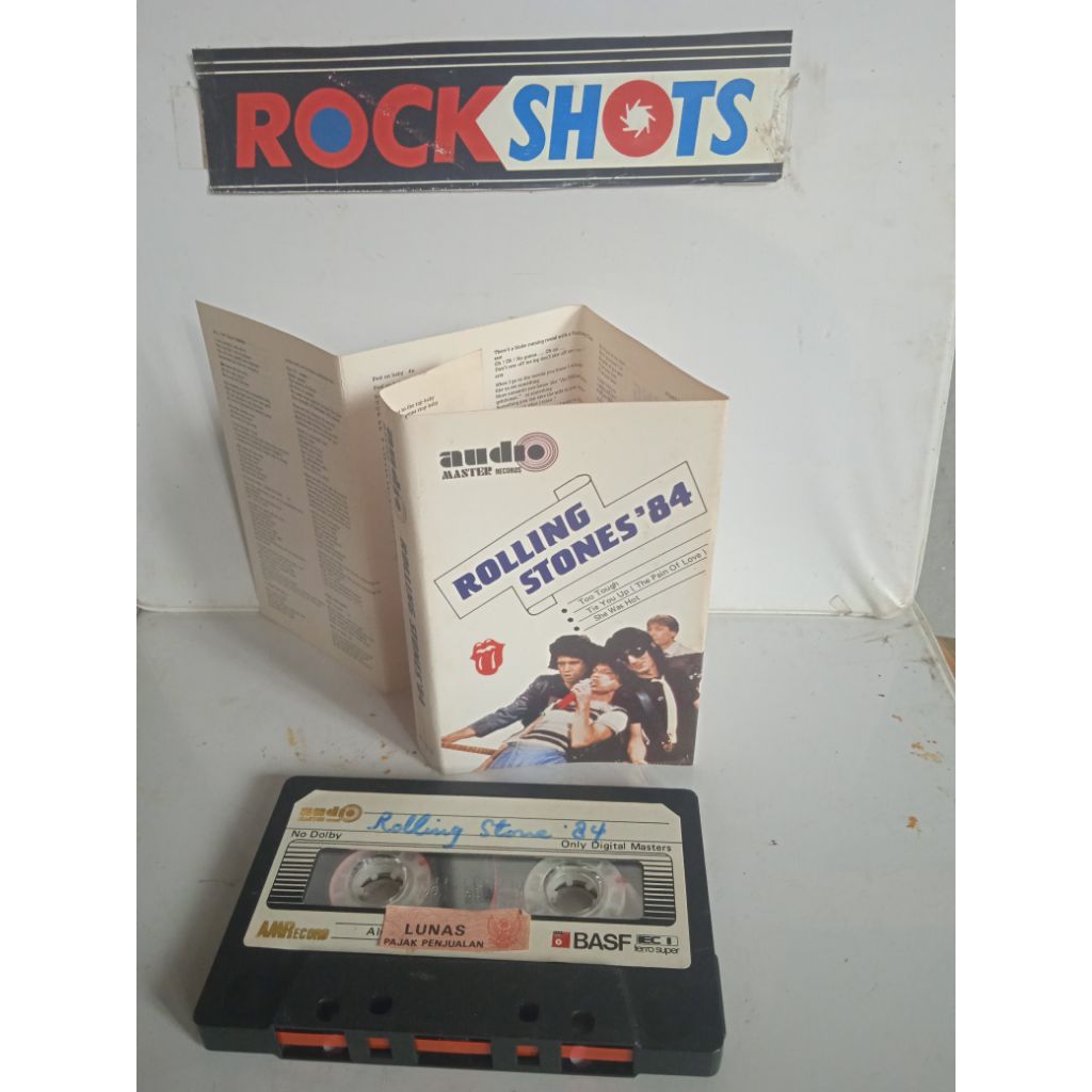 kaset pita the rolling stones 84