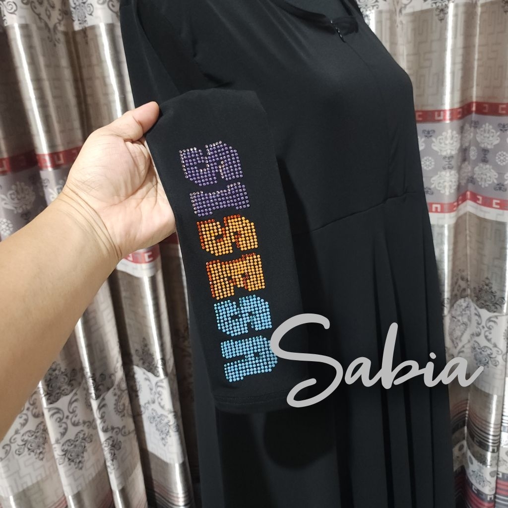 DRESS (3D MIX) Look a like dress sisesa athifa