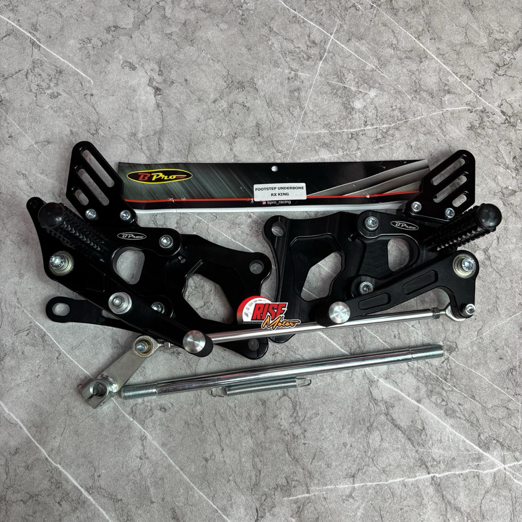 FOOTSTEP UNDERBONE BPRO RX KING HITAM