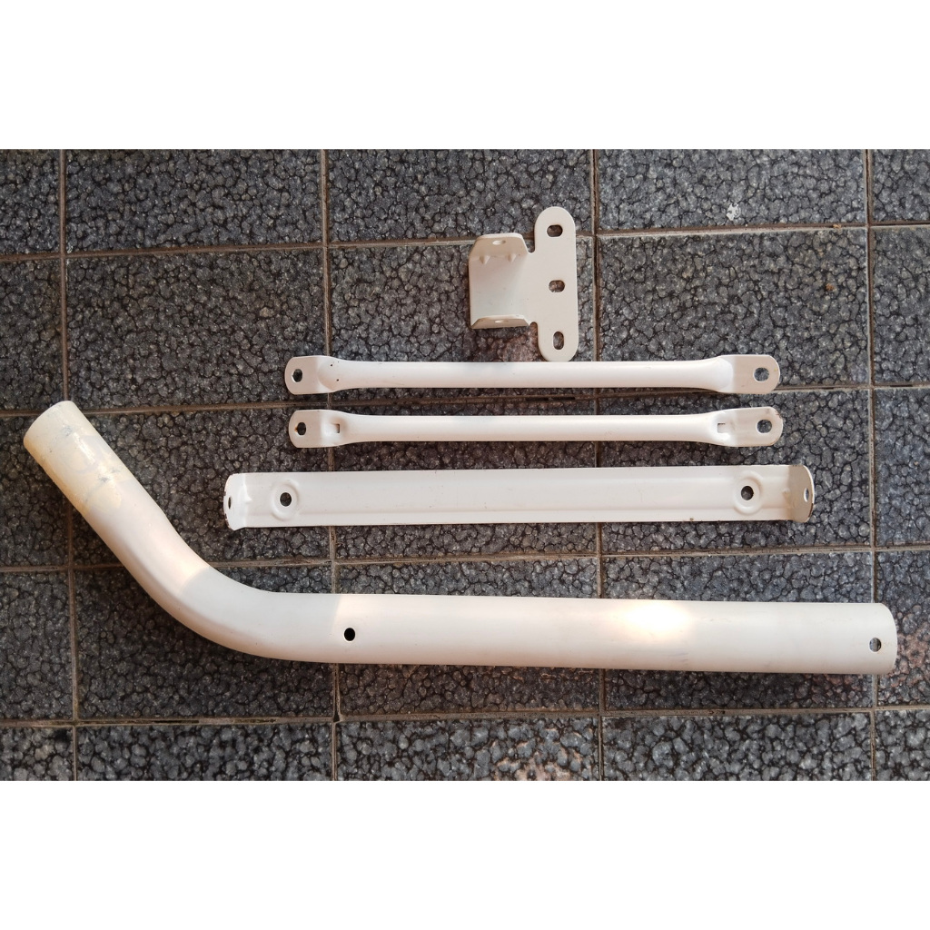 Tiang penyangga Dish Parabola MNC Vision berikut 2 penunjang tiang