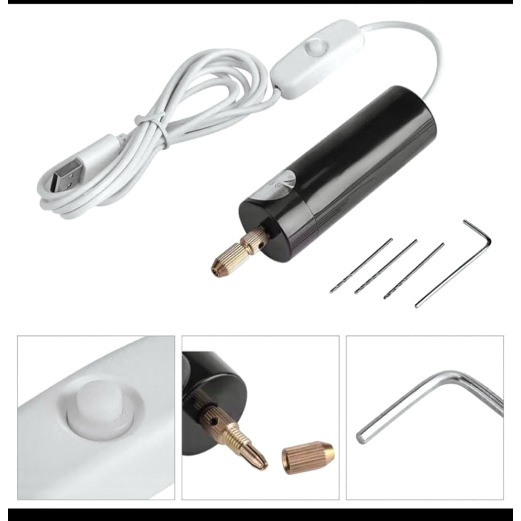Bor elektrik mini portable micro USB
