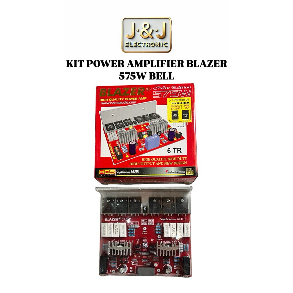 Kit Power Amplifier Blazer 575W Bell