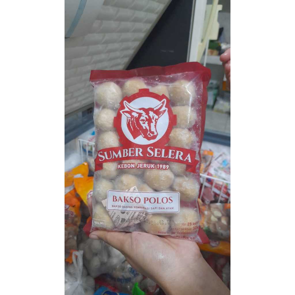 

Bakso Sapi Sumber Selera Bakso Polos 25S 325gr