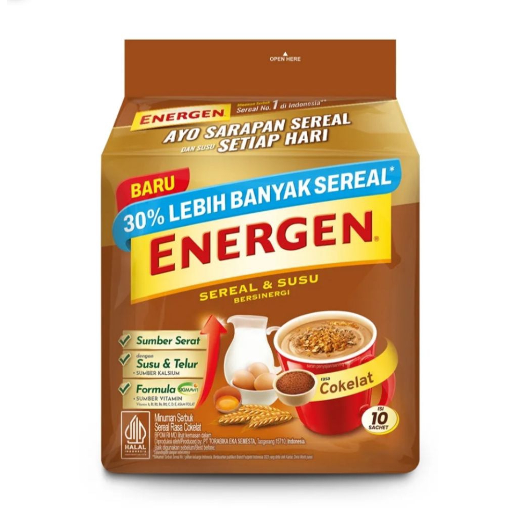 

Energen Minuman Sereal Coklat 10x30g