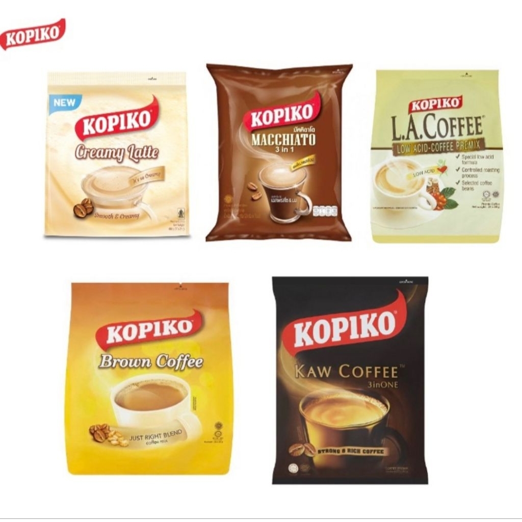 

Kopiko Macchiato | Brown Coffee | Creamy Latte | Low Acid Coffee | Kaw 3in1 Coffee