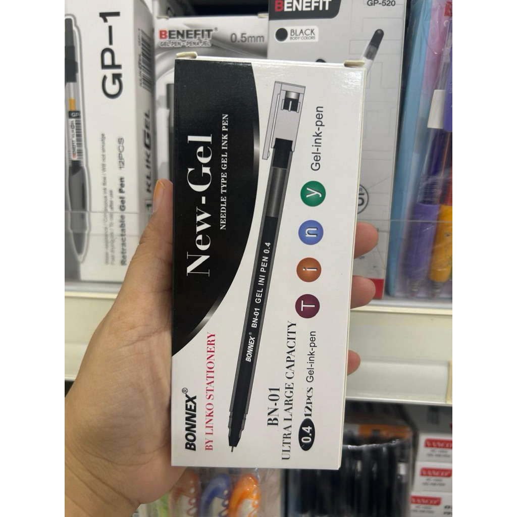 

Bolpoin New Gel 1 pack isi 12