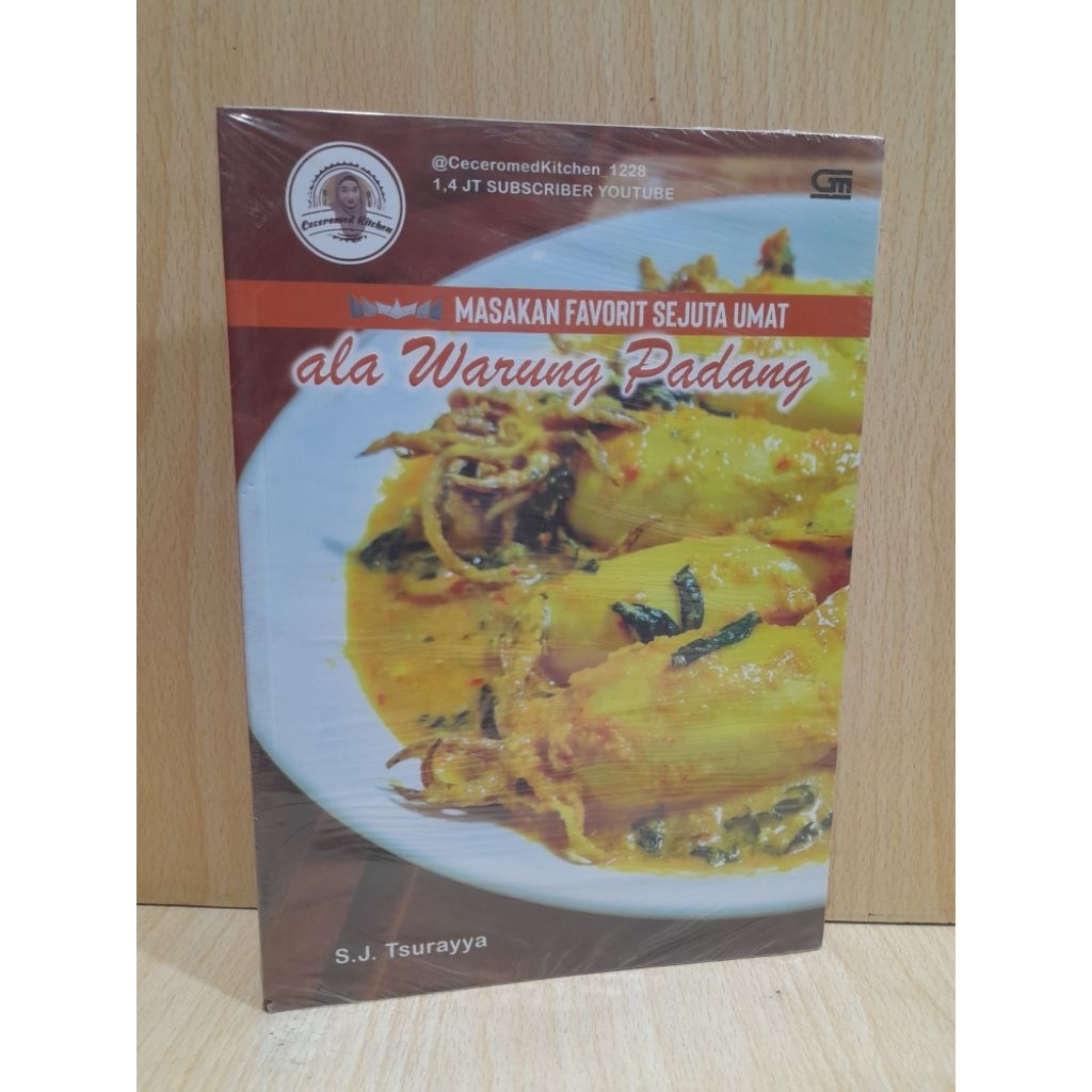 buku Resep & memasak ( cooking ) MASAKAN FAVORIT SEJUTA UMAT. Ala Warung Padang.
