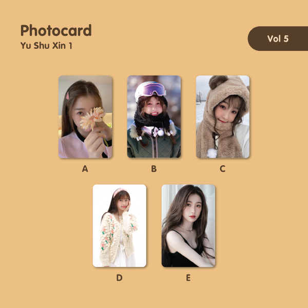 [SATUAN] Yu Shu Xin/Esther Yu 1 Fanmade Photocard