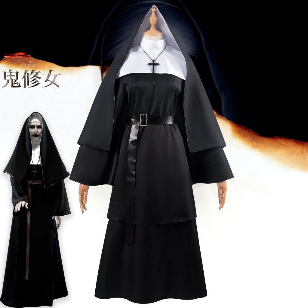 The Nun cosplay Valak cosplay costume clothes