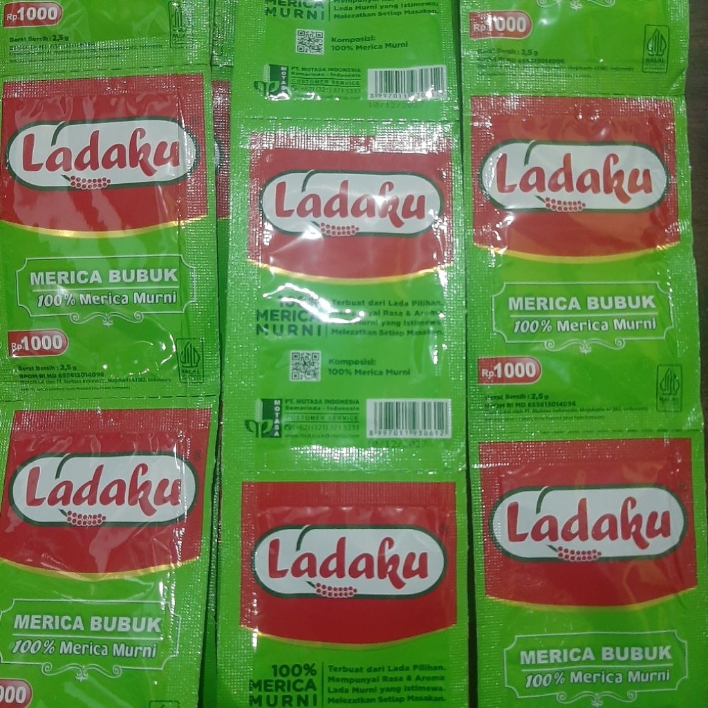 

Ladaku merica bubuk bumbu dapur ladaku (isi 12 pcs)