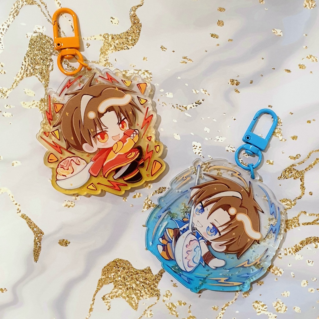 [READY STOCK] Boboiboy Fusion Serangan Es Campur Series by madoreen_ {Keychain | Standee}