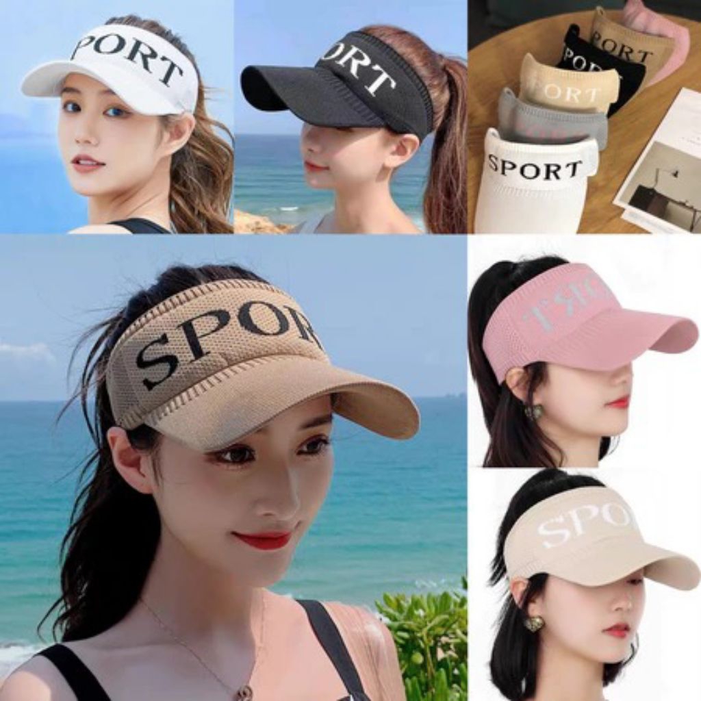 Promo TOPI Sport baseball bahan premium untuk wanita keren