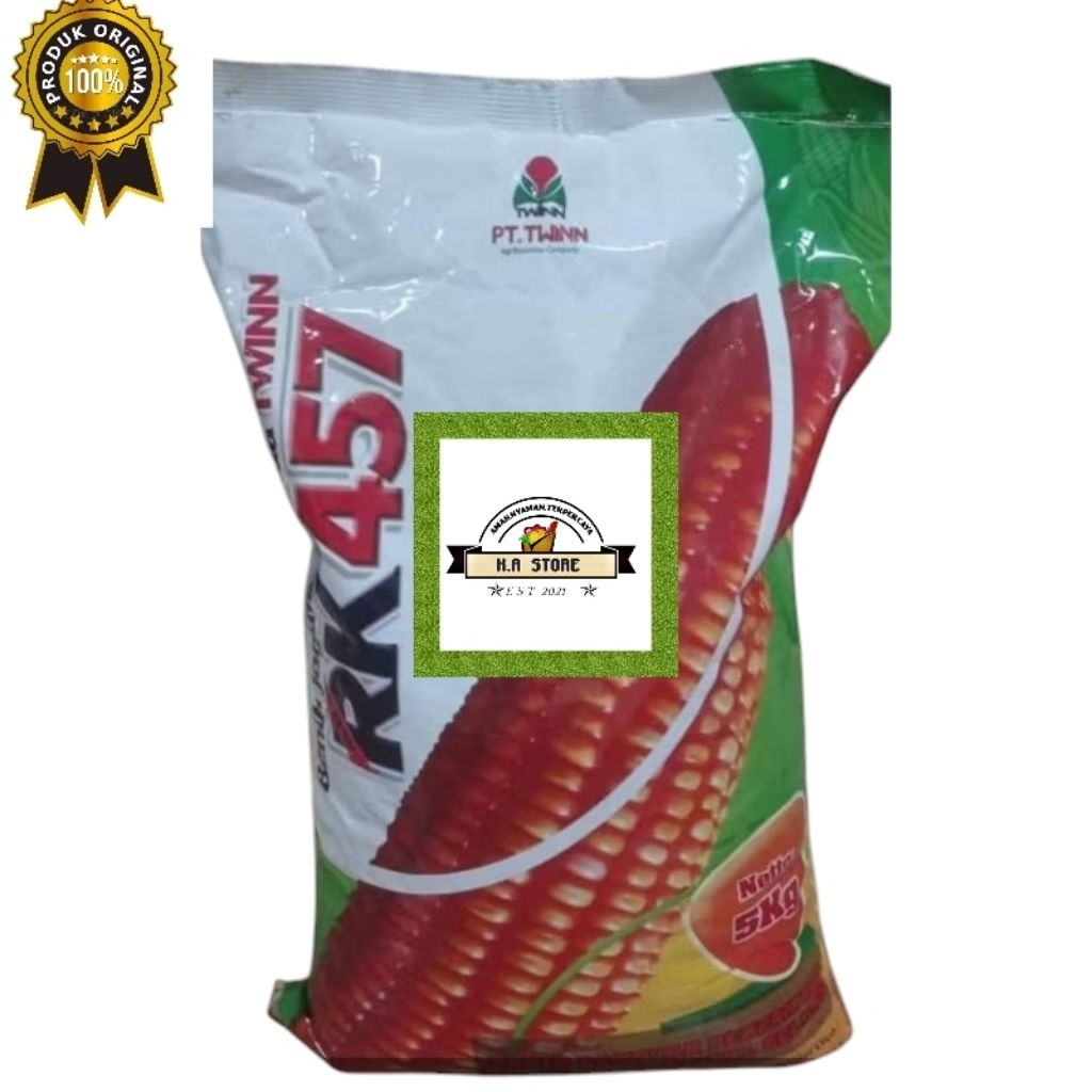 benih jagung hibrida RK457 kemasan 5kg