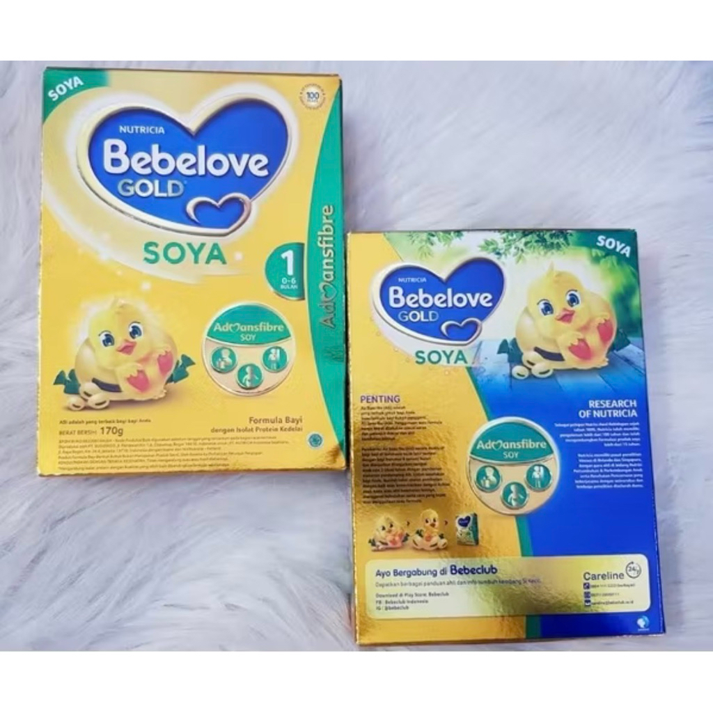 

BEBELOVE GOLD SOYA TAHAP 1 0-6 BULAN ISI 170GR