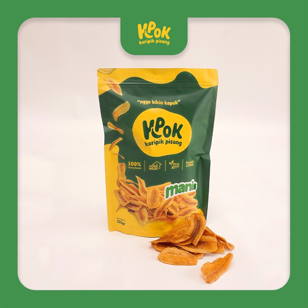 

BARU! Kpok Max Manis | Keripik pisang kepok asli - HALAL