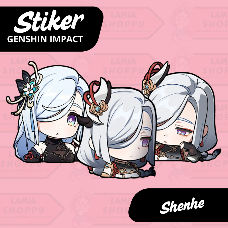 

Sticker Genshin Impact Shenhe | Stiker Shenhe Genshin | Sticker Shenhe GI