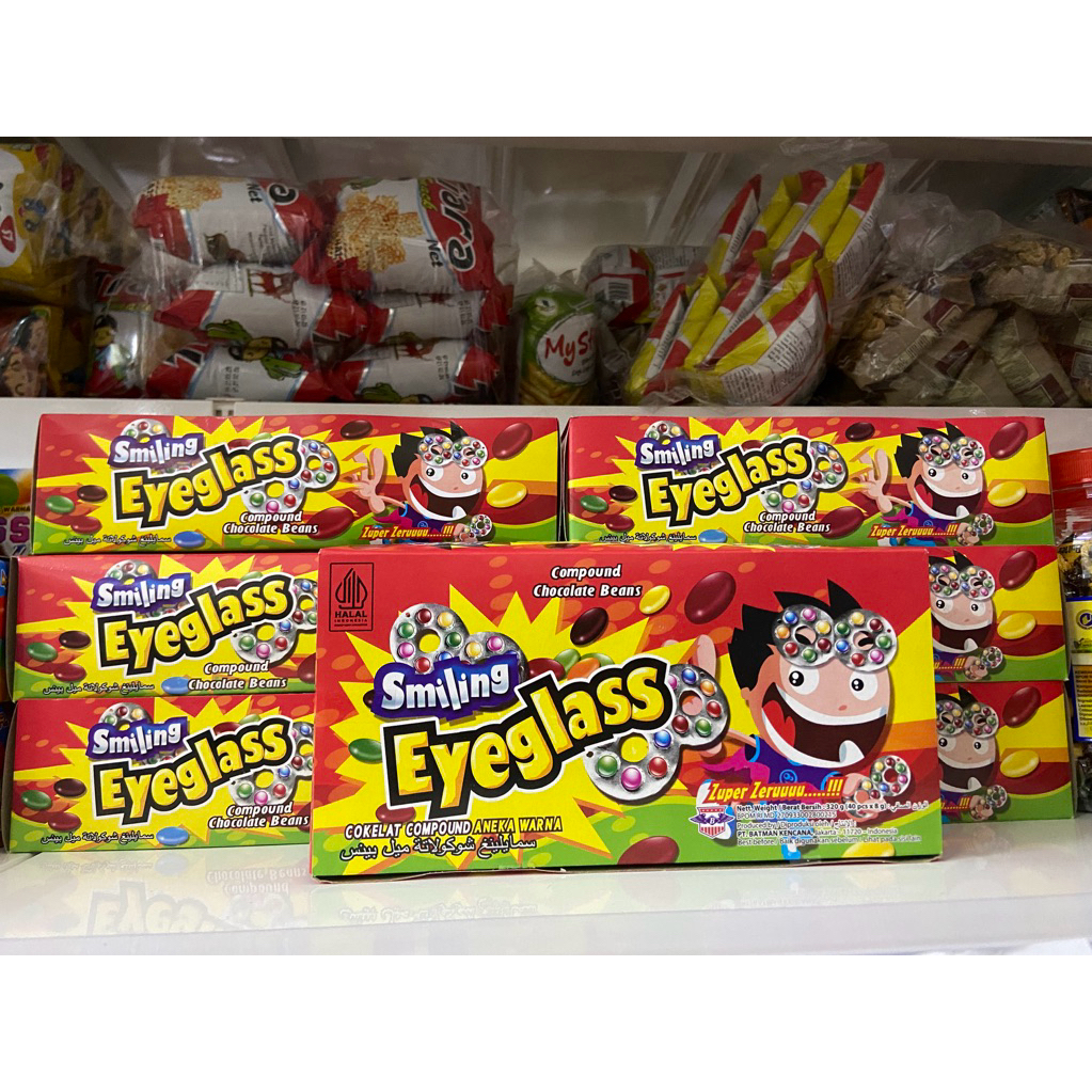 

smiling eyeglass / permen kacamata