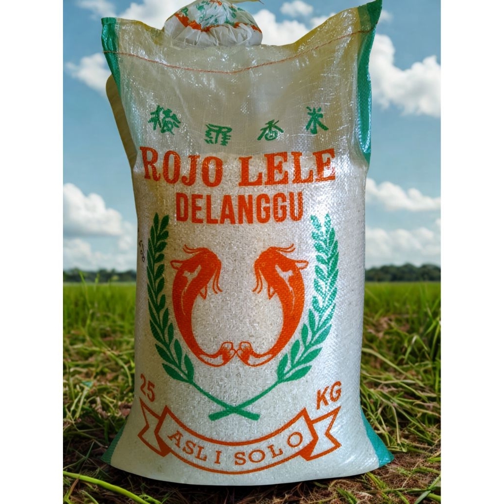 

Beras rojo lele delanggu