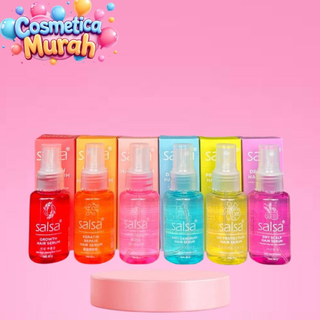 ca,ux] SALSA HAIR VITAMIN SERUM RAMBUT - SPRAY RAMBUT PEWANGI VITAMIN RAMBUT