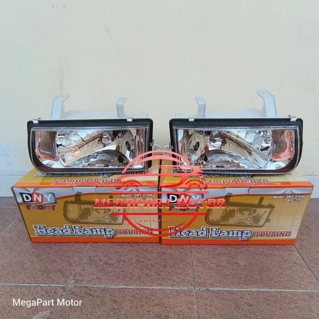 Headlamp Lampu Depan Isuzu Panther Kapsul Touring 2000 2001 2002 2003 2004 1Pcs