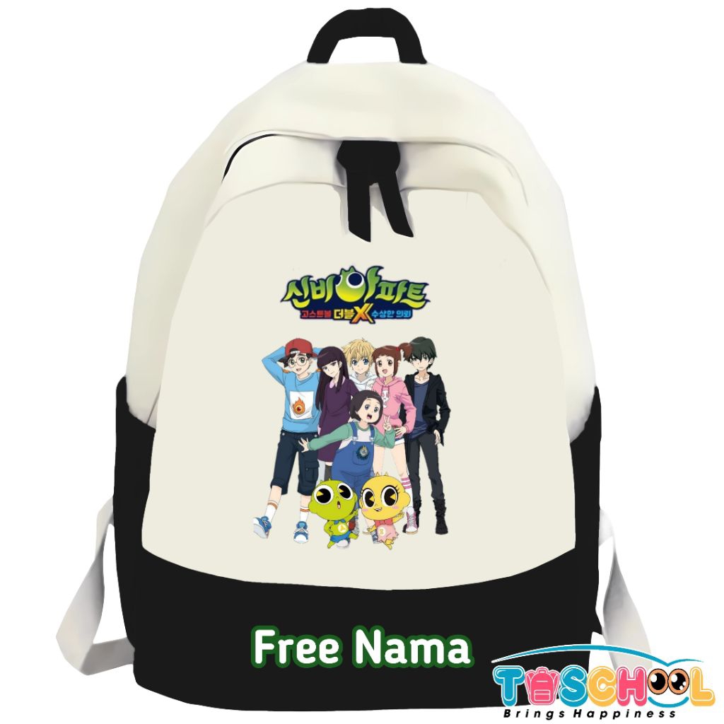 TAS RANSEL ANAK SHINBI HOUSE SHINBI THE HAUNTED HOUSE FREE NAMA