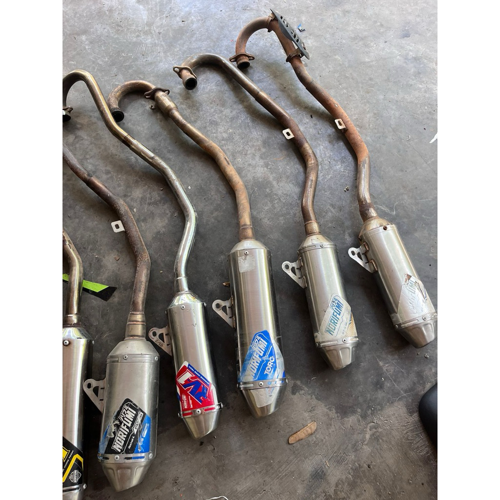 knalpot NORIFUMI rocket 4 original klx