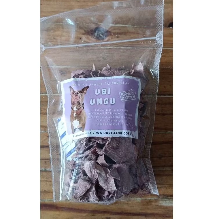 

Kripik Ubi Ungu (70 gram)