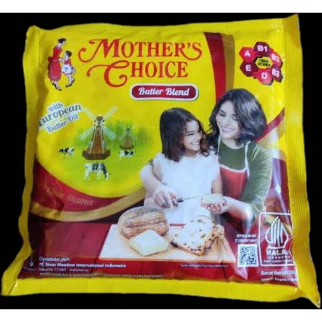 

Mentega Mother Choice Butter Blend - Sachet 200g