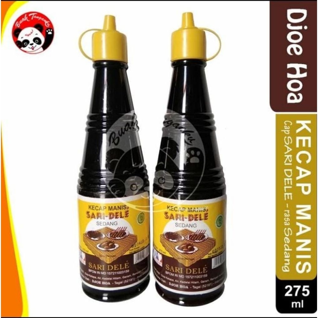 

Kecap Manis Sari Dele Djoe Hoa Sedang 275ml