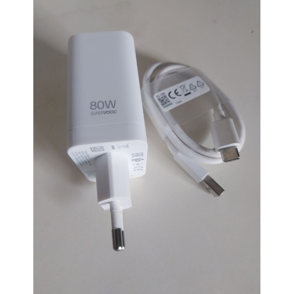 charger oppo original 80 watt