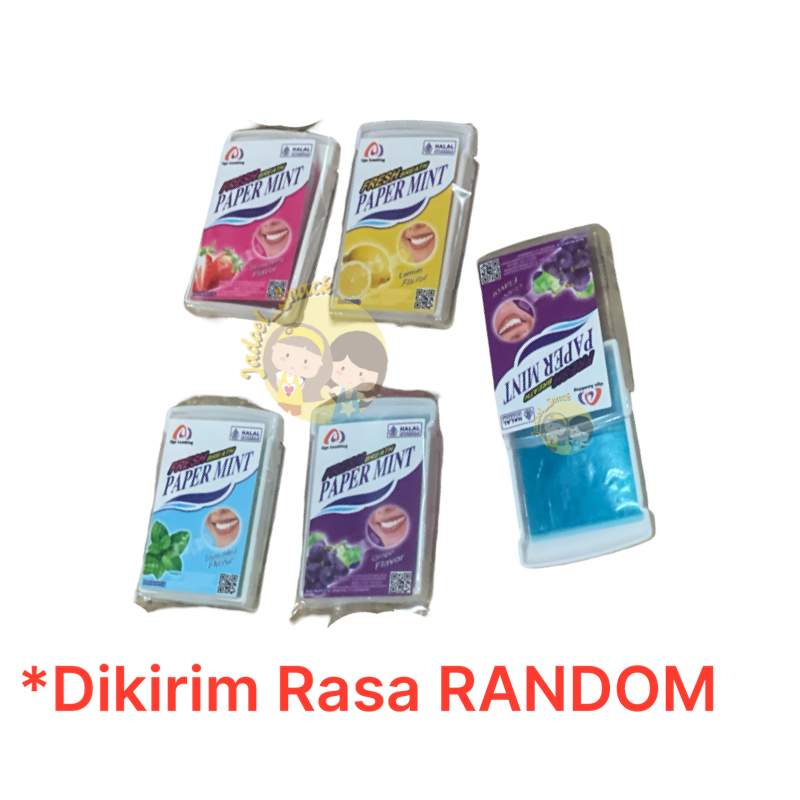 

Permen Fresh 0.7 Gr Rasa Buah Permen Penyegar Nafas Paper Mint Plastik by Jadoel_Snack