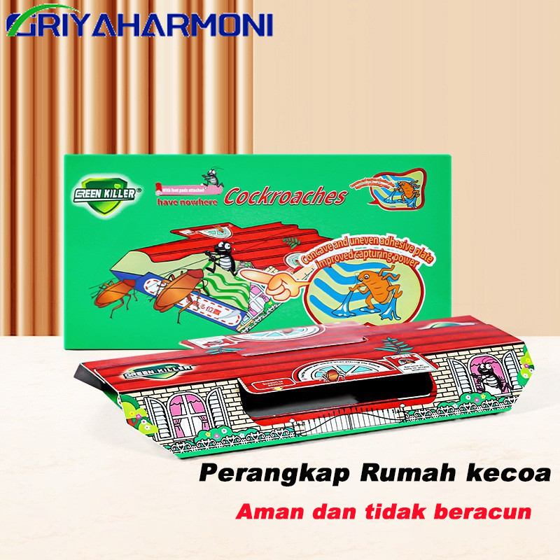 10 Pcs Perangkap Rumah kecoa perangkap kecoa jebakan kecoa/Jebakan Kecoa Pembasmi Kecoa Ampuh