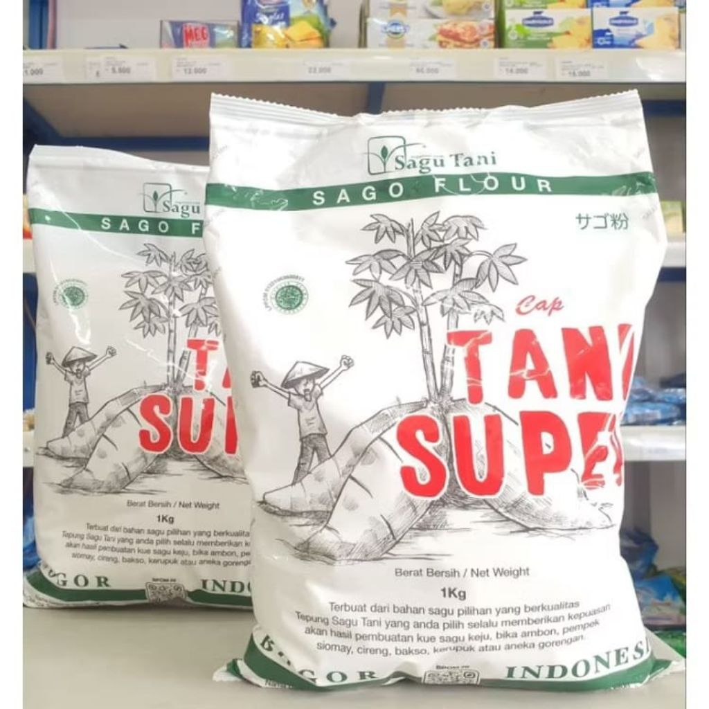 

Tepung Sagu Asli 500 gram dan 1 kg