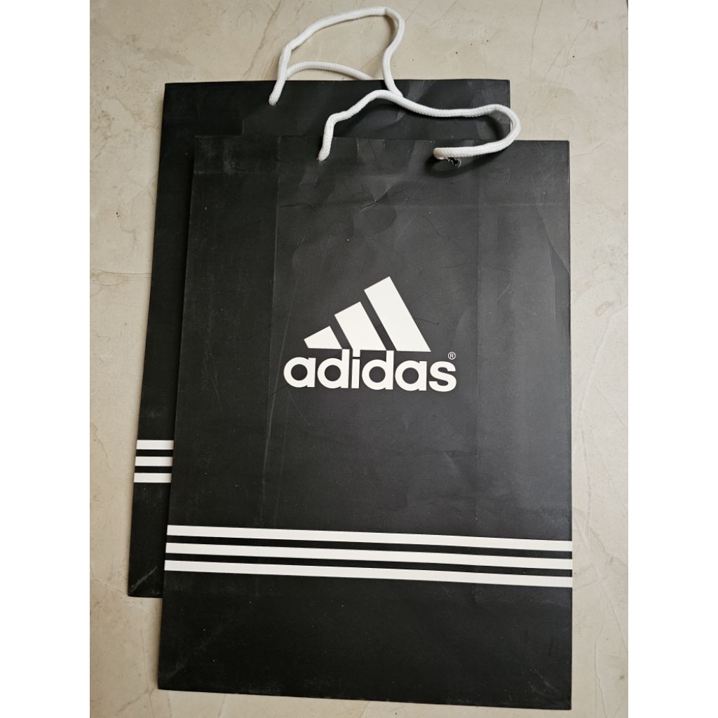 

paper bag adidas goodie bag shopping bag