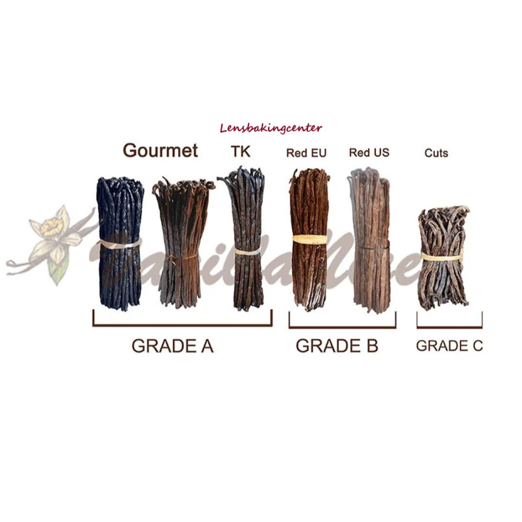 

Vanilla Bean Planifolia Gourmet Grade A Madagascar Satuan Per Batang (100% Organik ) Kualtias TOPP IMPORT