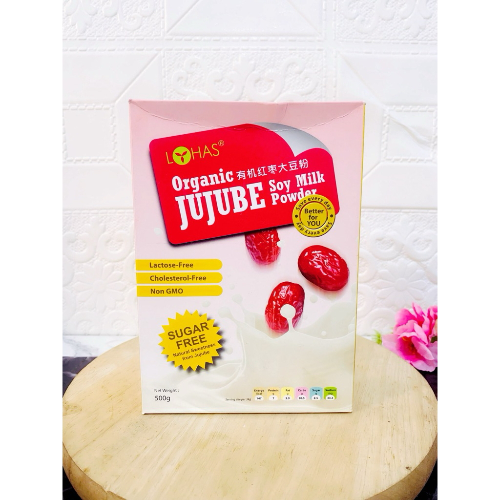 

Lohas Jujube Soy Milk Powder 500g