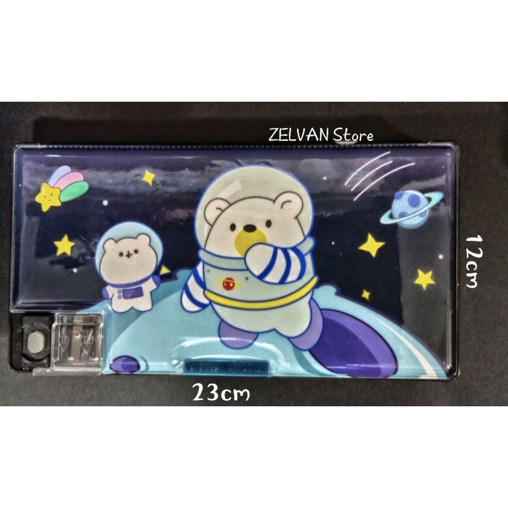 

Pencil Case Magnet Jumbo + Rautan Double Holes