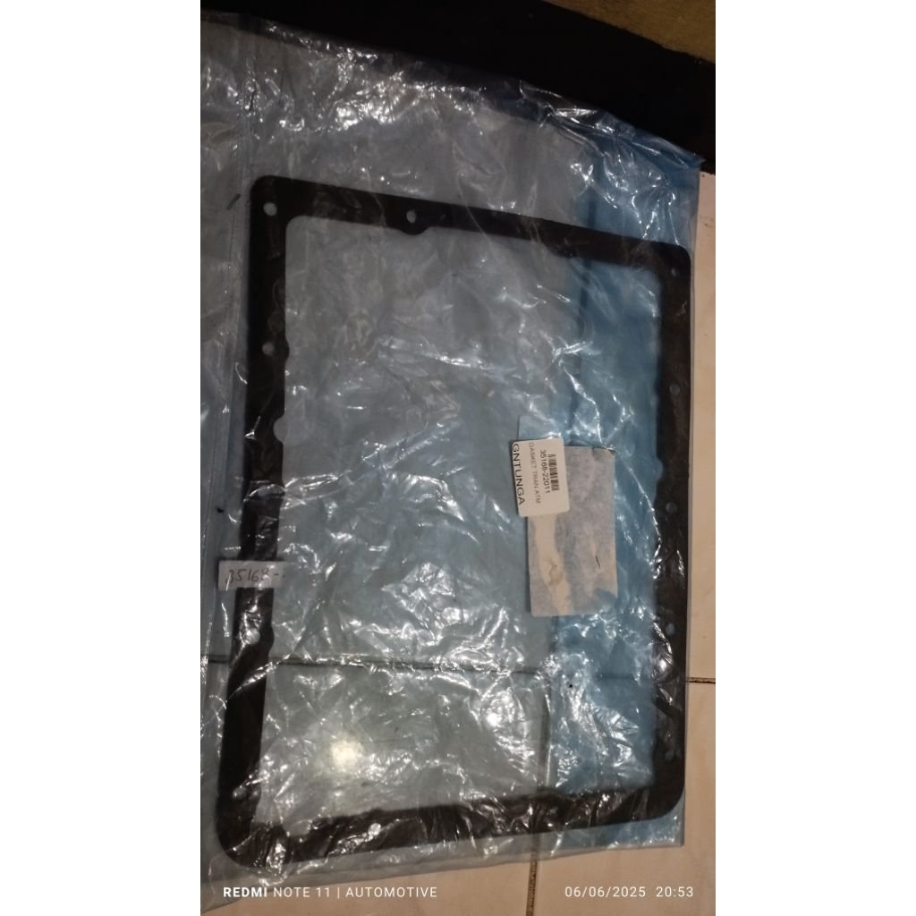 Gasket Oil Pan Transmisi Matic Kijang Innova Kapsul Bensin Matic 35168 22011