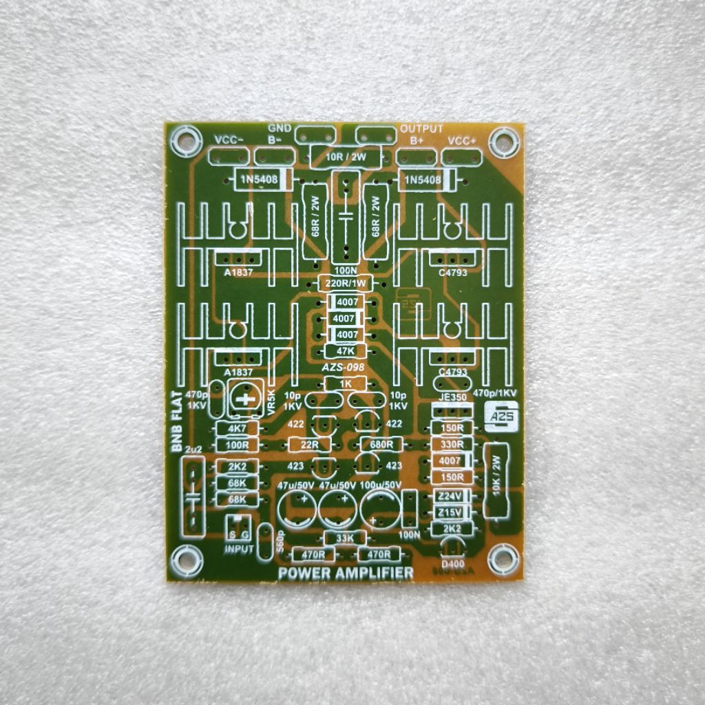 PCB Driver Amplifier BNB TEF Builtup Power