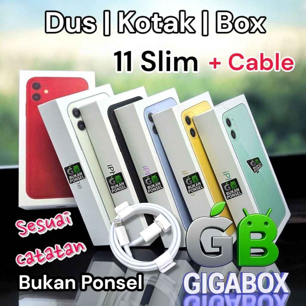 

(Sesuai Catatan) Dus | Kardus | Box 11 Slim (Fullset) – Kemasan Premium dan Lengkap