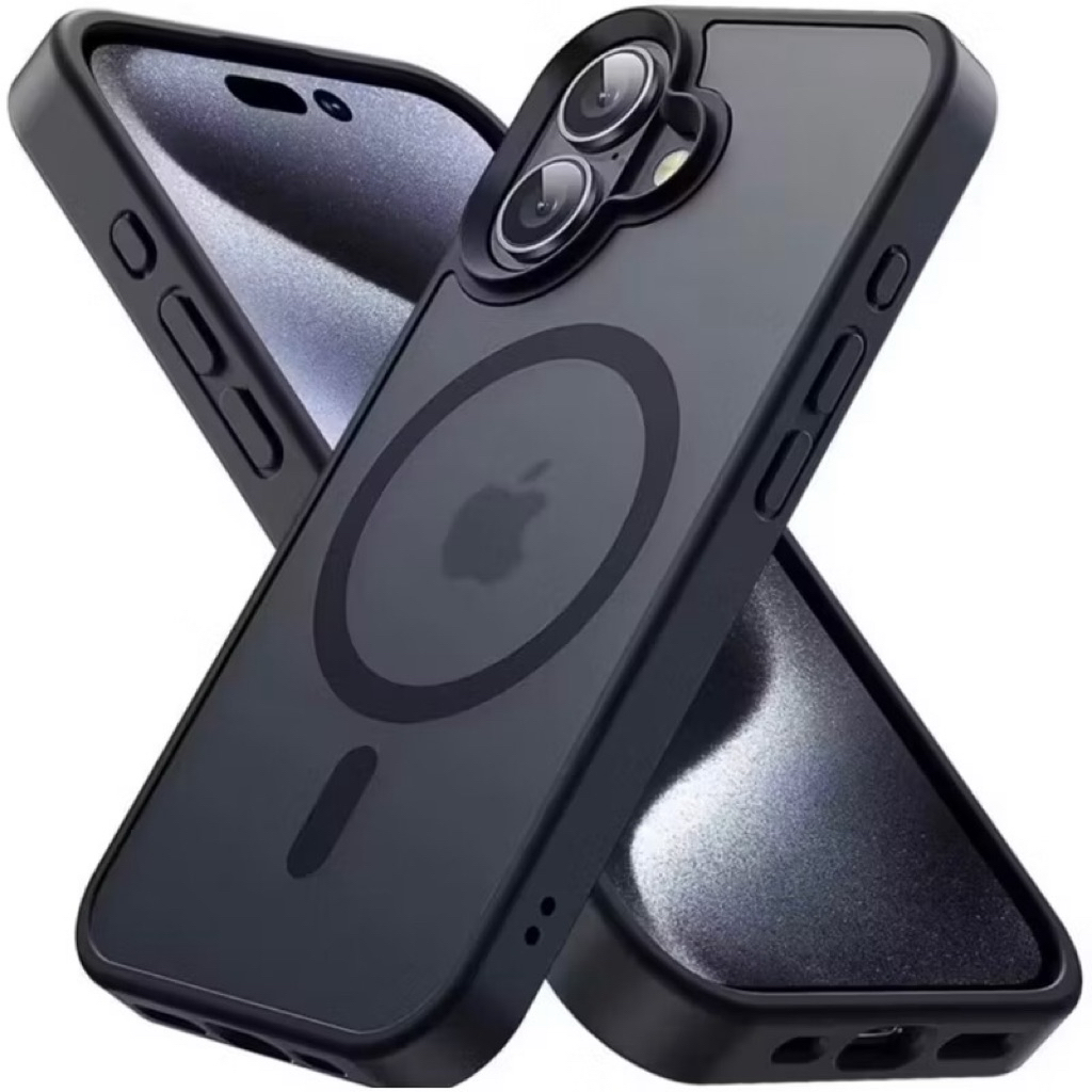[ + PACKING BOX ] Case ORI 100% Magsafe Matte Black Edition For IPHONE 6 6G 6S 7 8 6+ 6S+ 7+ 8+ SE 2