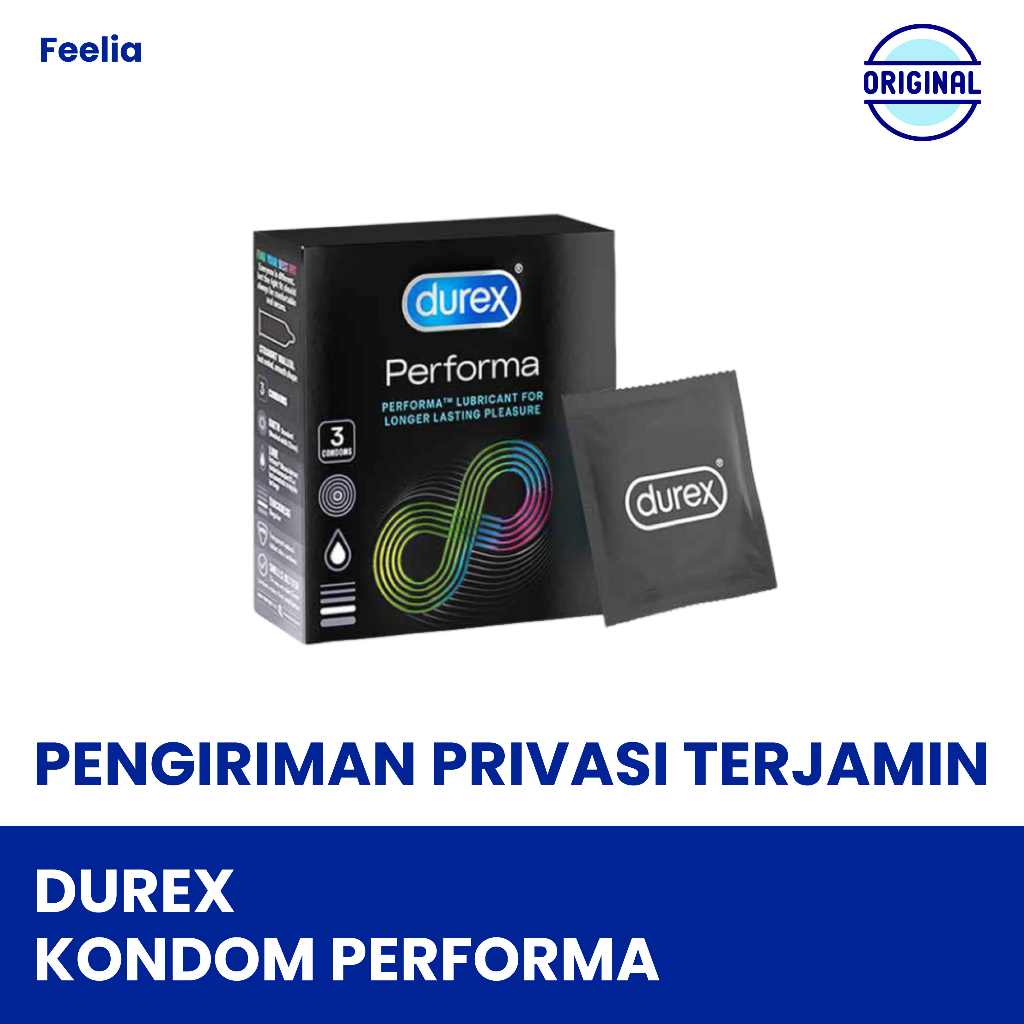 Durex Kondom Performa - 3 Pcs