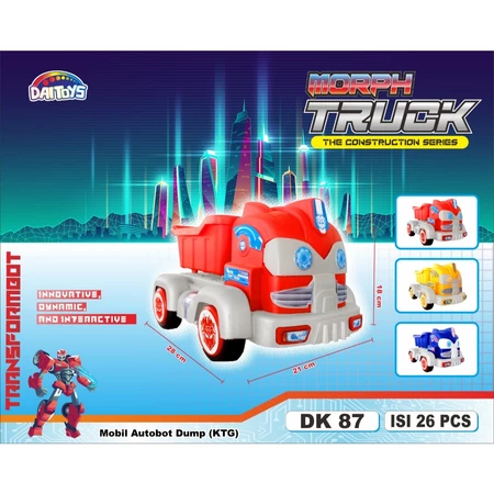 Mainan Anak Mobil Truk Pemadam Kebakaran Excavator Dump Besar Tahan Jatuh Untuk Anak / Mainan Truk A