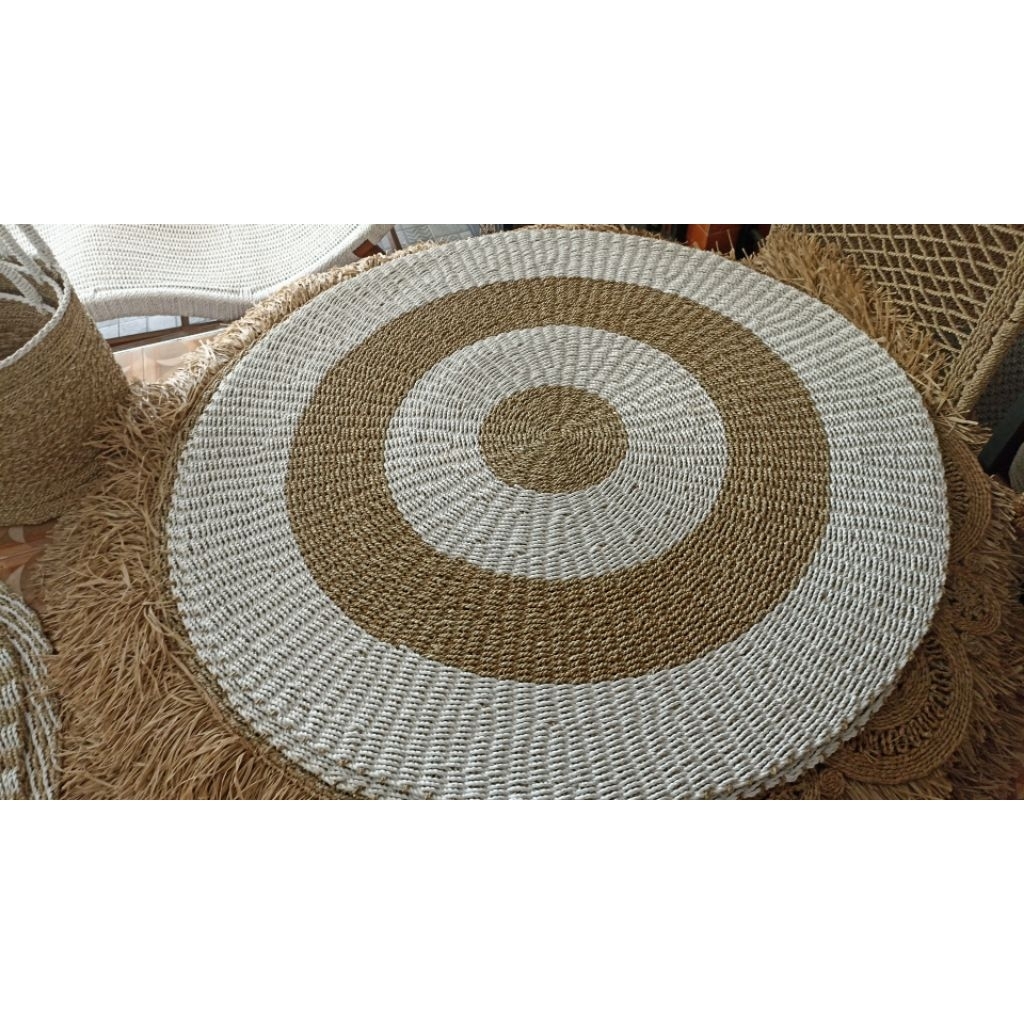 RUG SEAGRASS / KARPET SEAGRASS /KARPET ANYAMAN SEAGRASS / KARPET LANTAI SEAGRASS