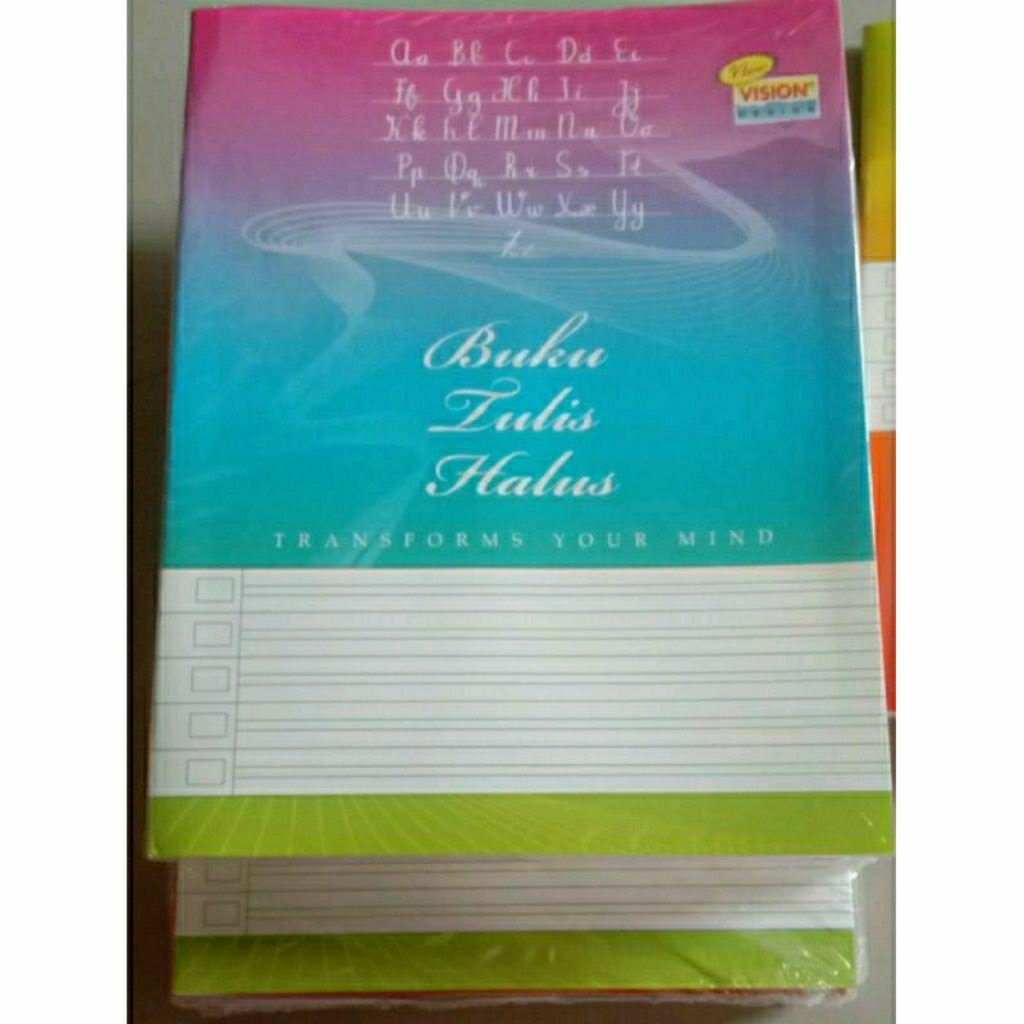 

Buku Tulis Halus/Buku Halus VISION 10x38 lembar