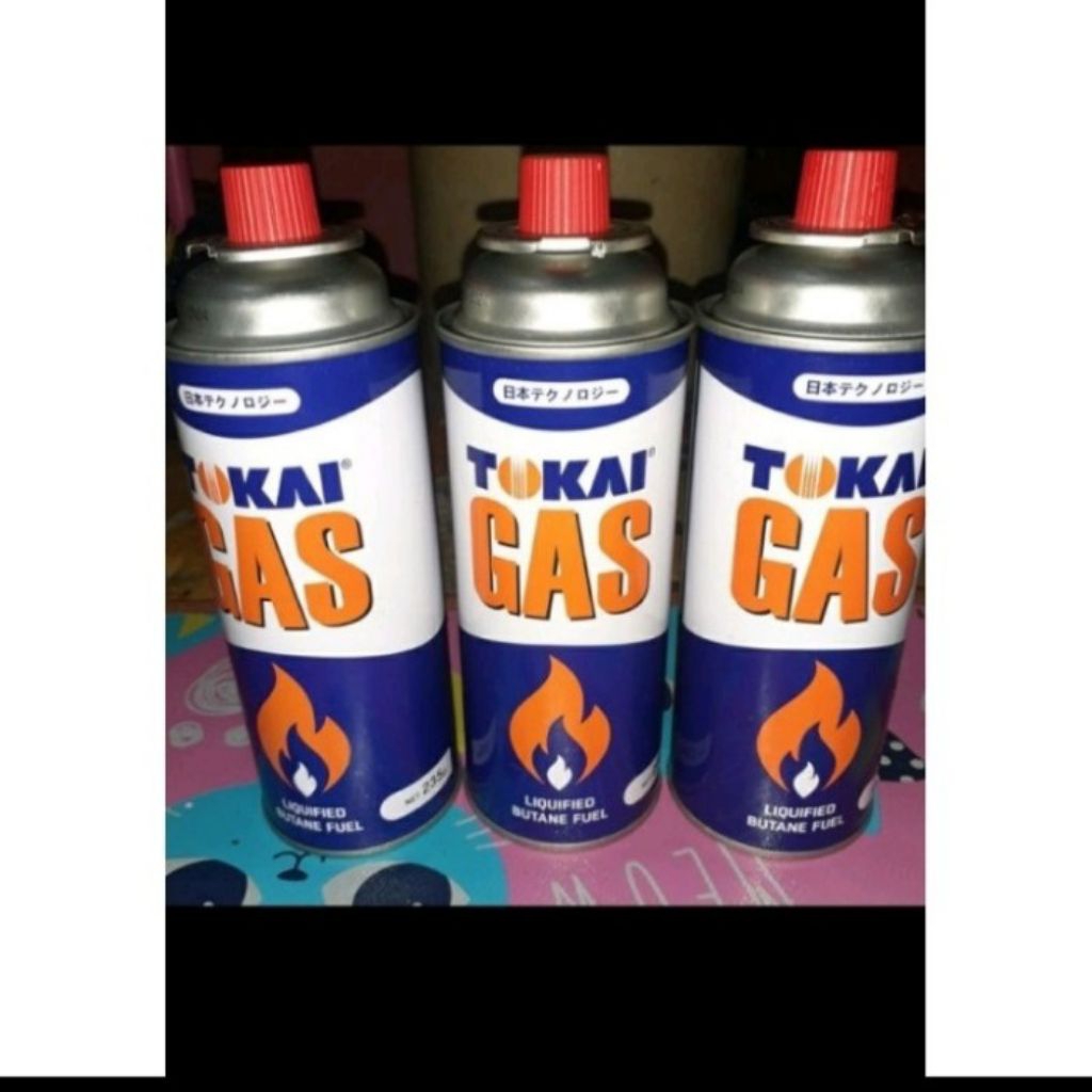 Gas kaleng kosong Tokai