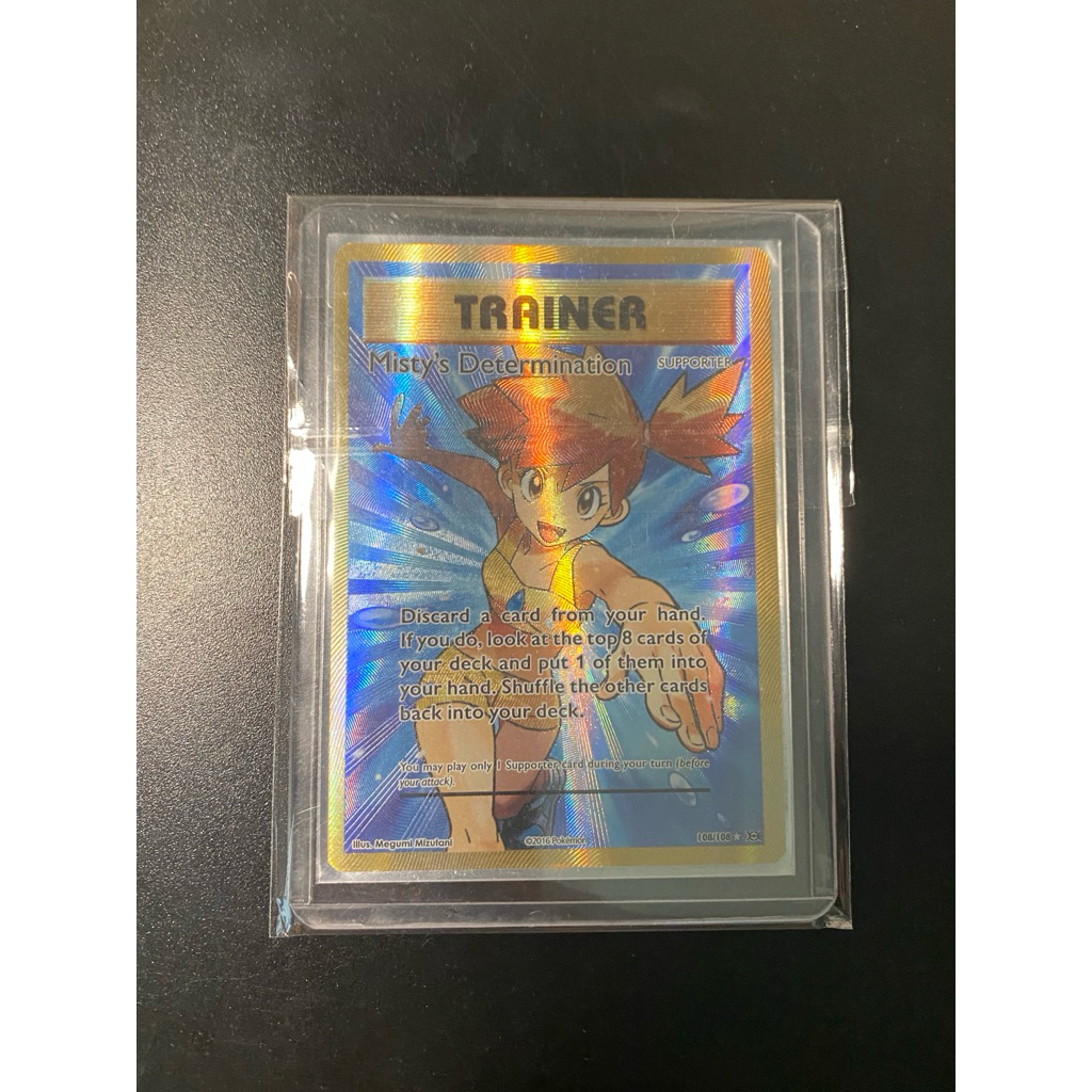 Misty determination XY pokemon card