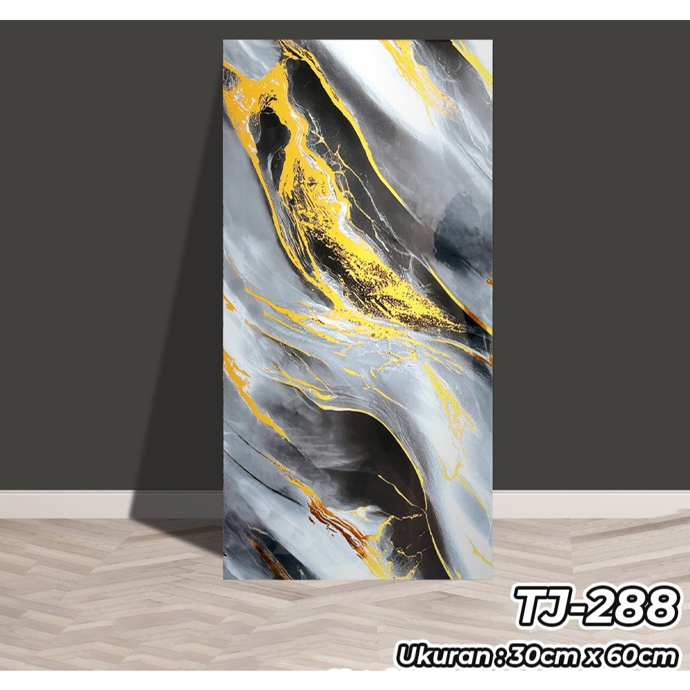 Wallpaper Dinding PVC Vinyl Marble Foam Motif Marmer Granit Batu Alam Premium